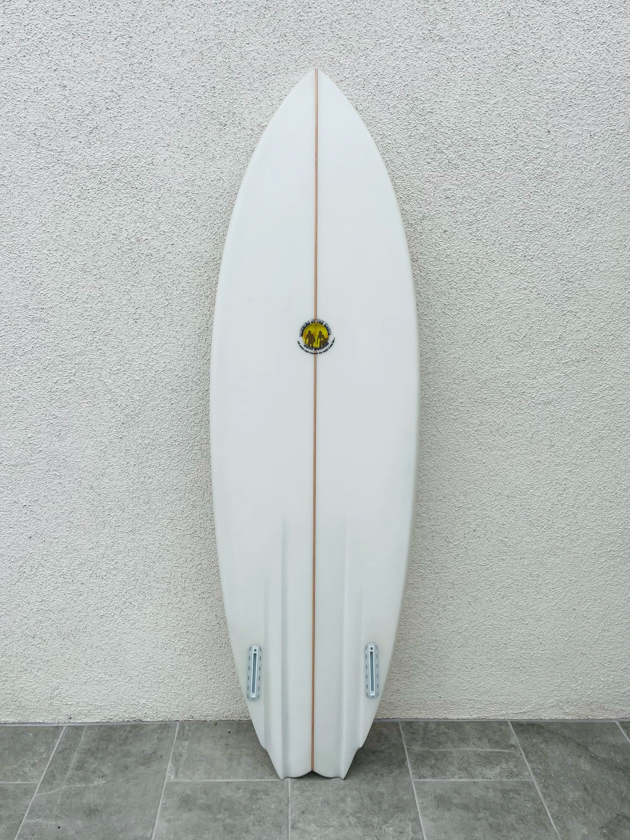 Morning Of The Earth | 5’6” Tracks Twinny Clear Surfboard (USED)