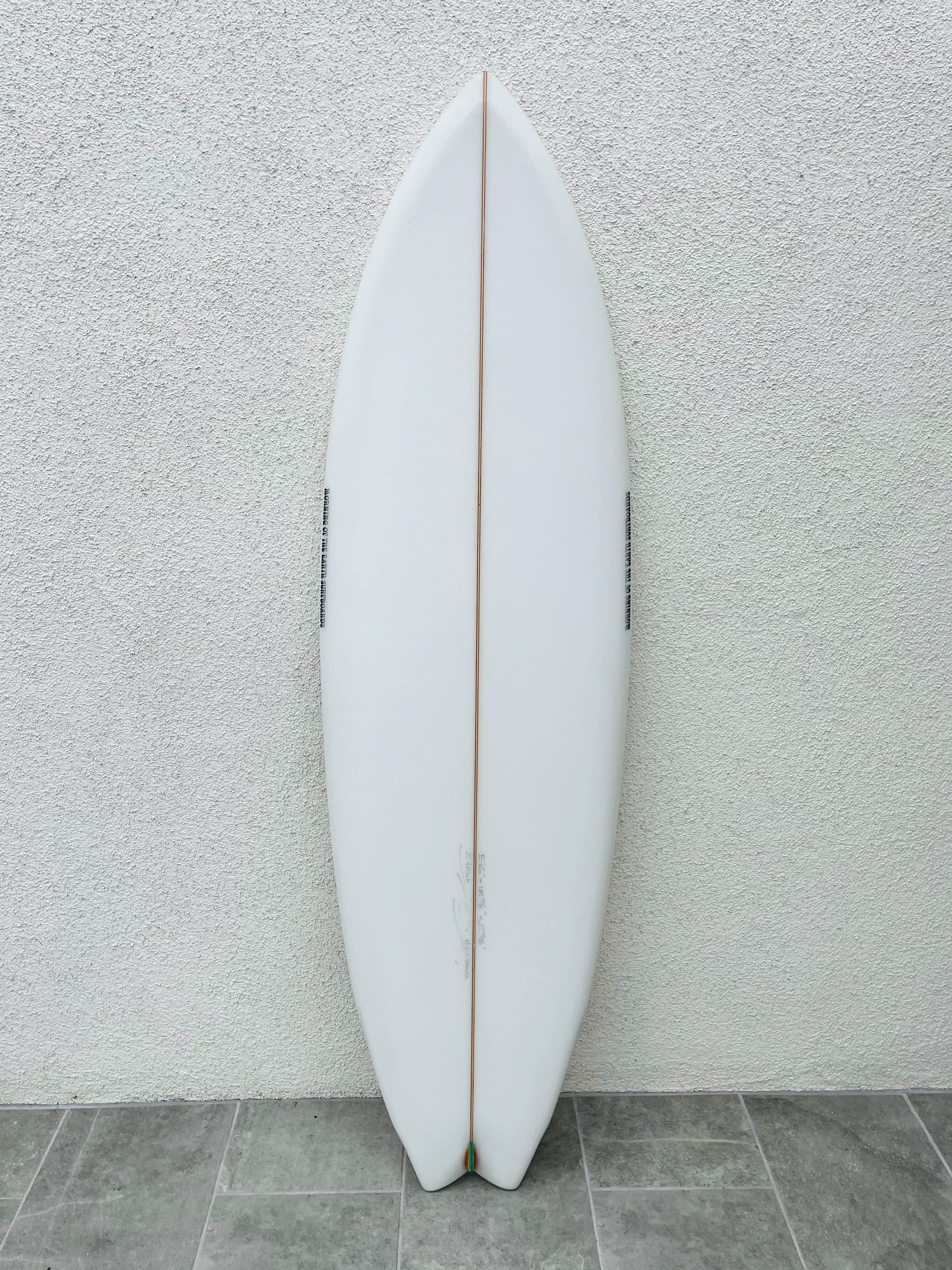 Morning Of The Earth | 5’6” Tracks Twinny Clear Surfboard (USED)