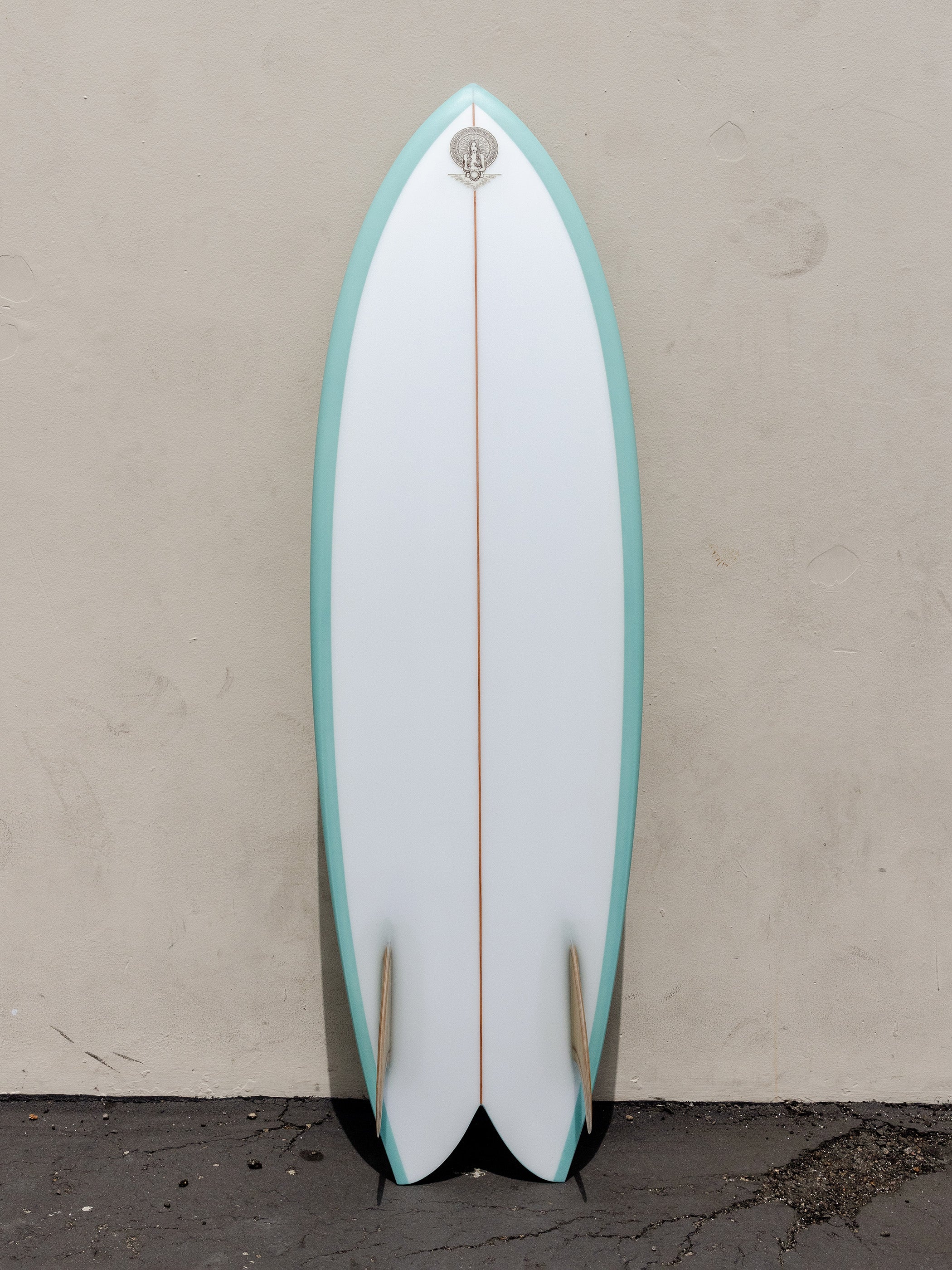 Tyler Warren | 5’10” Dream Fish Clear Blue Surfboard