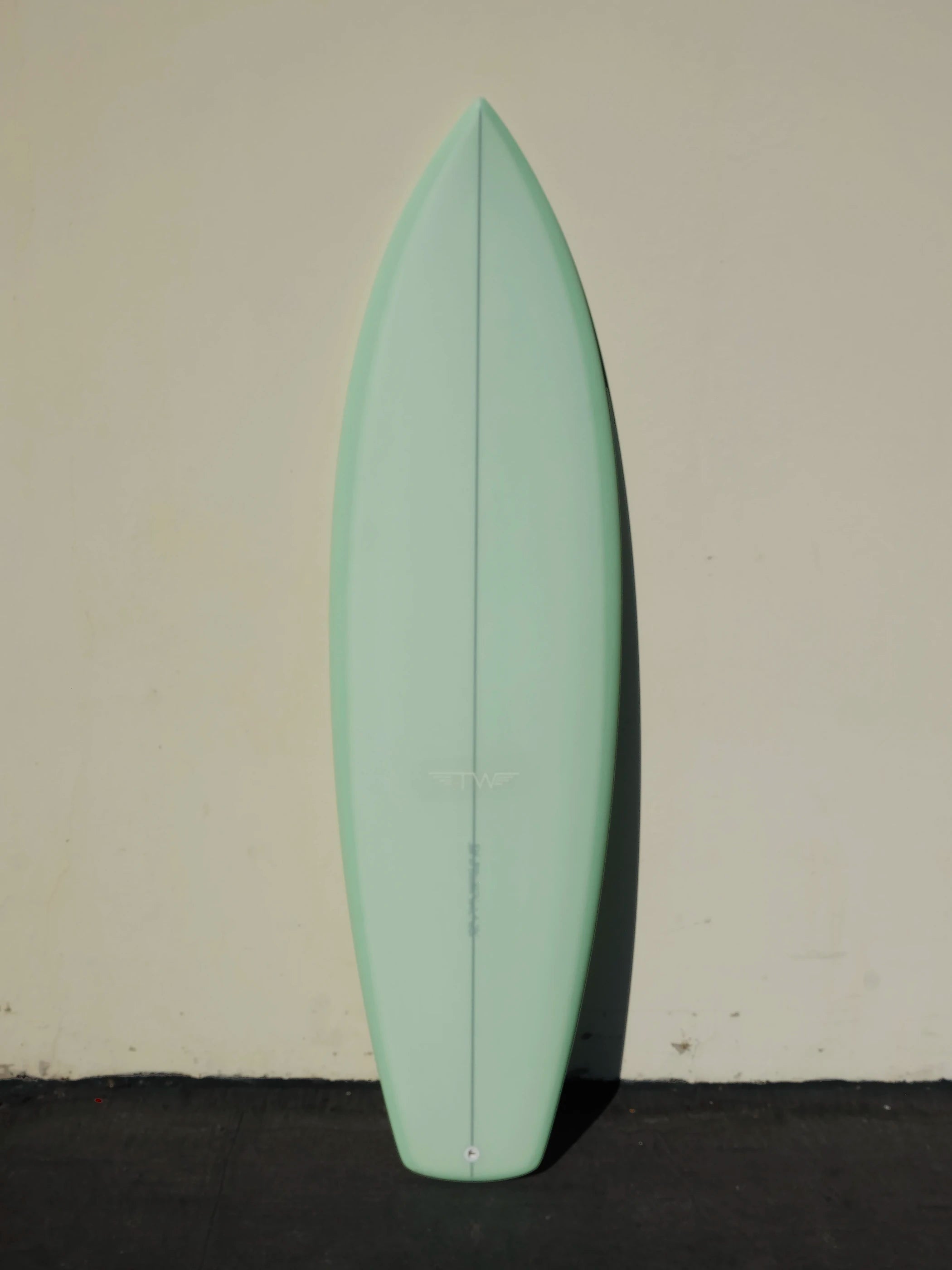 Tyler Warren | 5'11” BWK Mint Semi Opaque Surfboard
