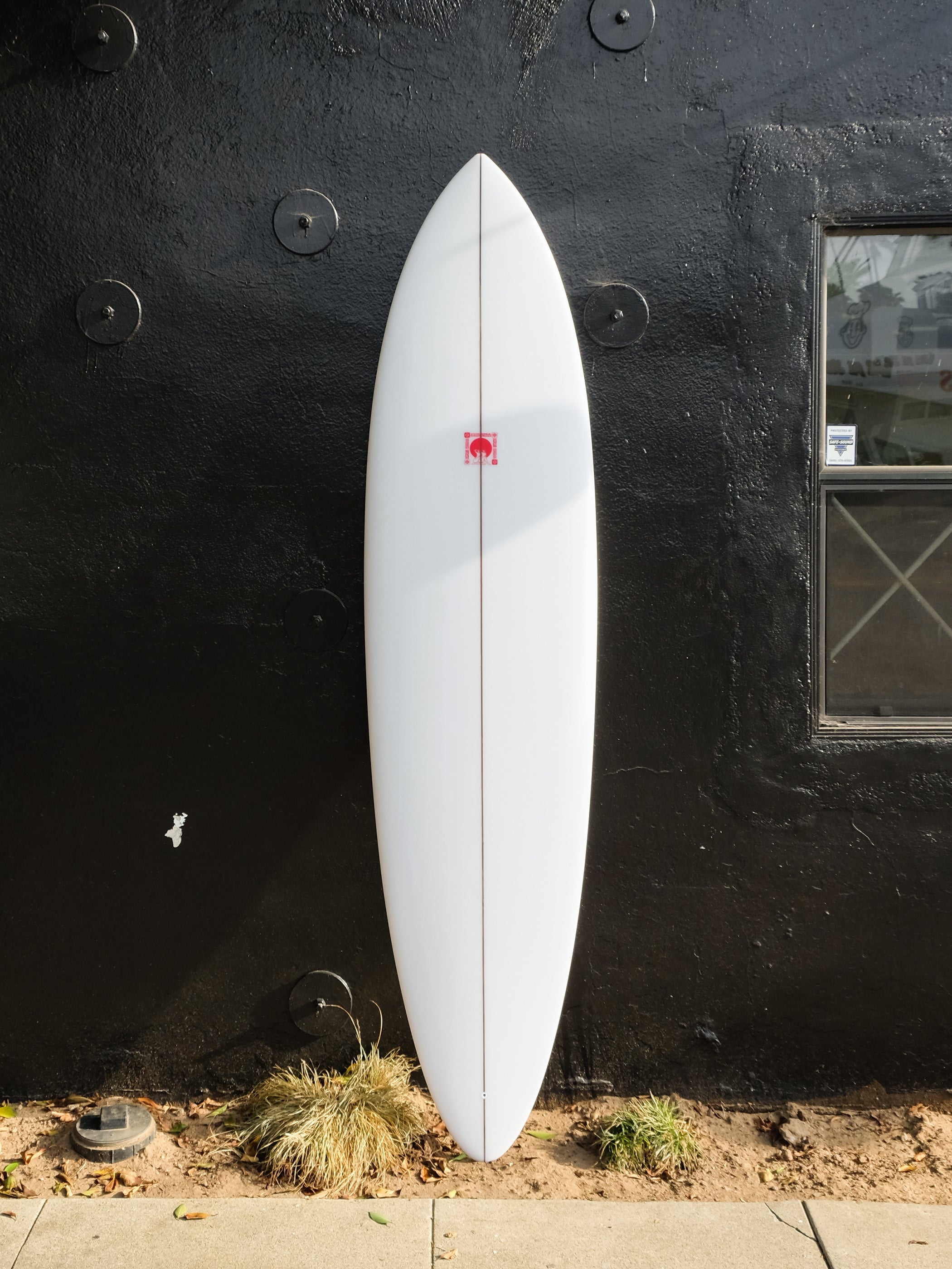 Kris Hall | New Speedway Boogy 7'6” Clear Mid-Length Surfboard