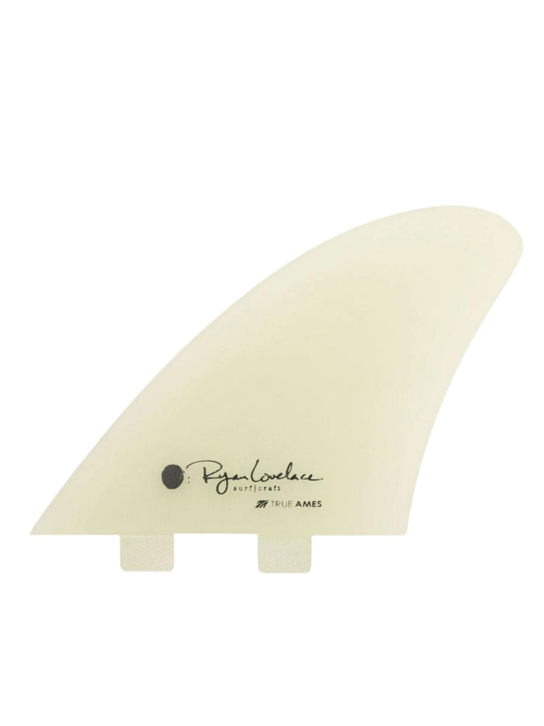 True Ames | Lovelace Keel Twin Fin Clear FCS