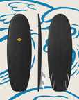 5'4" R-Series | Secret Menu Soft Top Surfboard