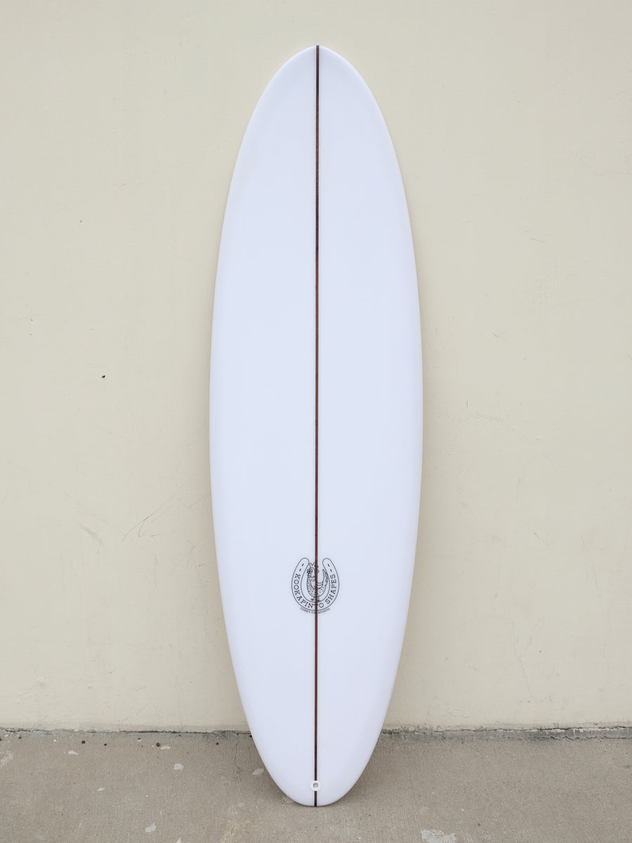 6'2" Thin Twin Surfboard - Surf Bored