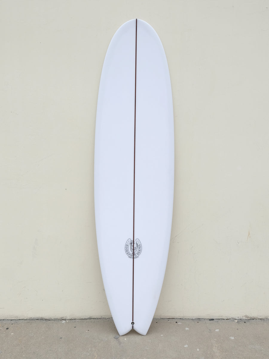 7'2" Fishy Noserider Twin Fin Surfboard - Surf Bored