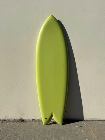 Deepest Reaches | 5’8” Fish Pastel Green Surfboard - Surf Bored