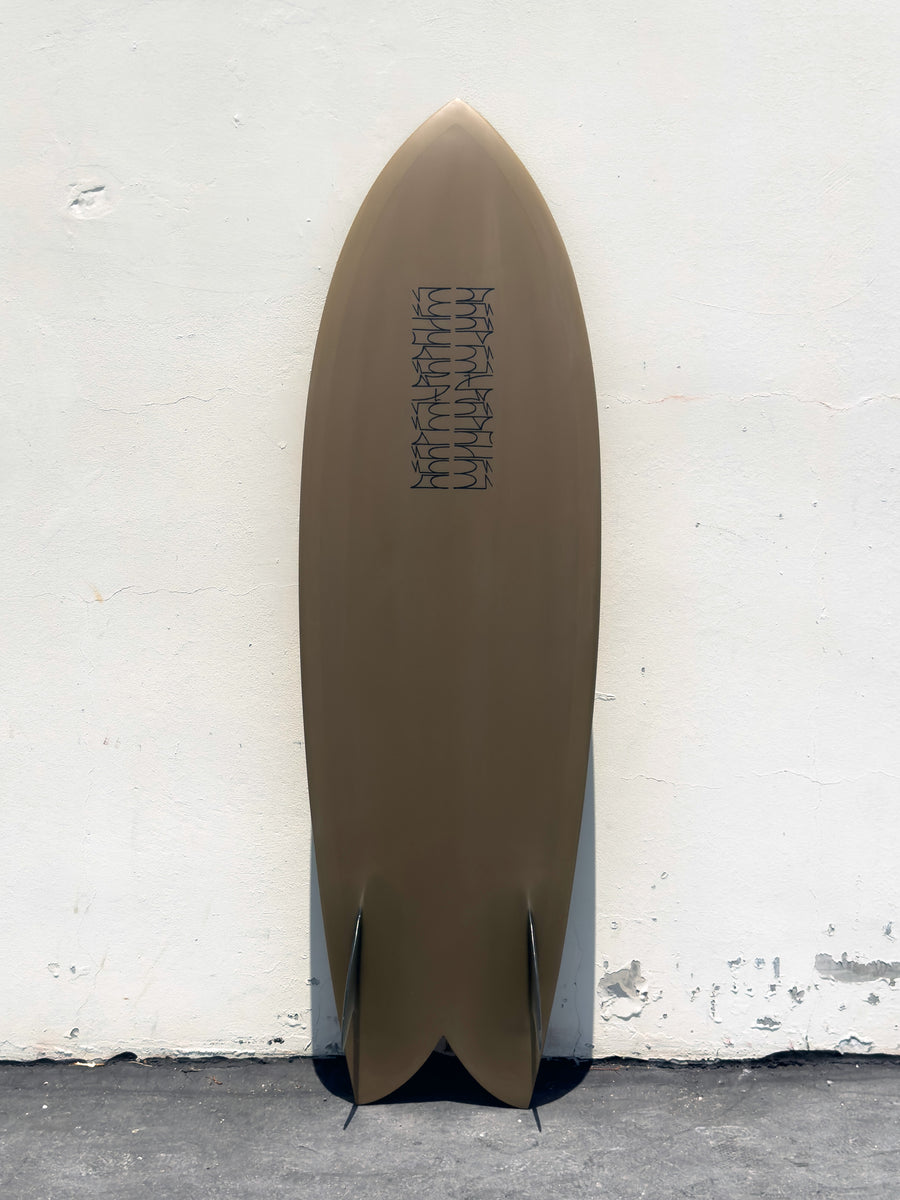 Deepest Reaches | 6’0" Mega Fish Molasses Surfboard - Surf Bored