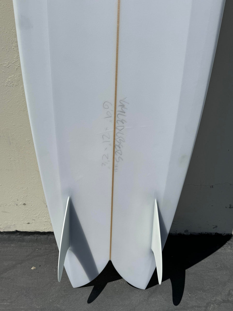 Deepest Reaches | 6’9" Mega Fish Clear Surfboard