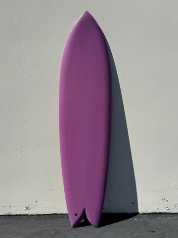 Deepest Reaches | 7’0" Mega Fish Grape Surfboard - Surf Bored