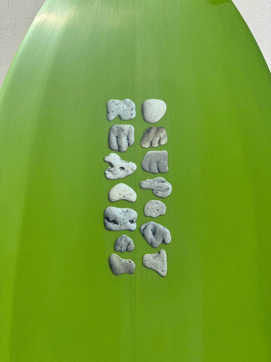 Deepest Reaches | 8’0" Mega Fish Green Apple Surfboard