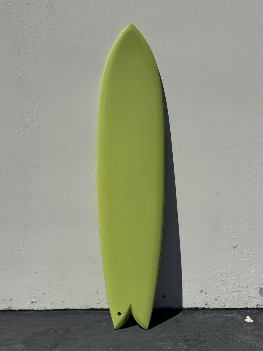 Deepest Reaches | 8’0" Mega Fish Lime Green Surfboard