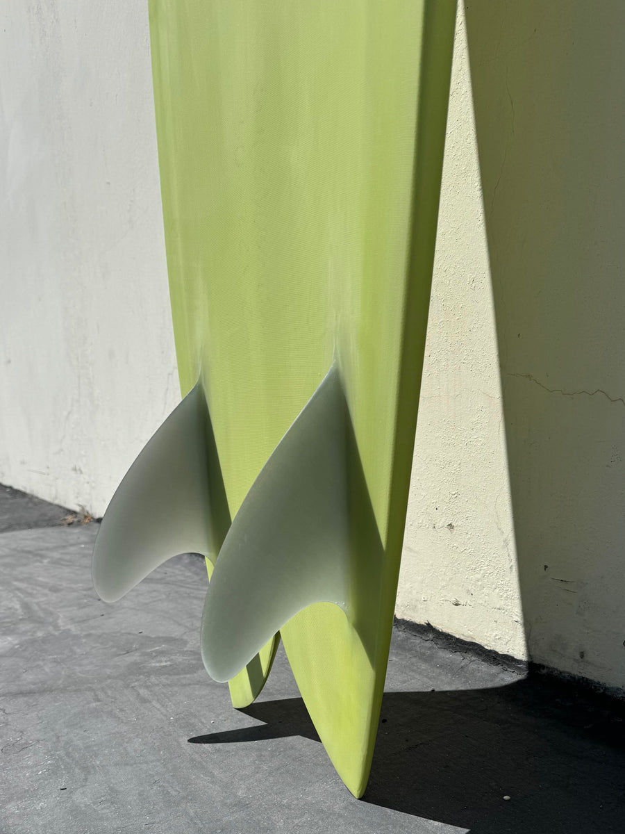 Deepest Reaches | 8’0" Mega Fish Lime Green Surfboard