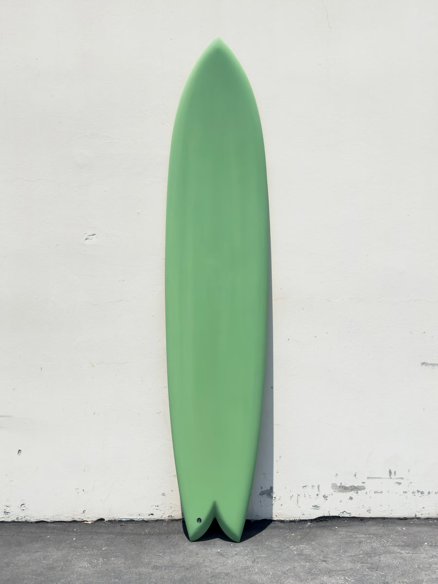 Deepest Reaches | 9'0” Mega Fish Moss Surfboard - Surf Bored