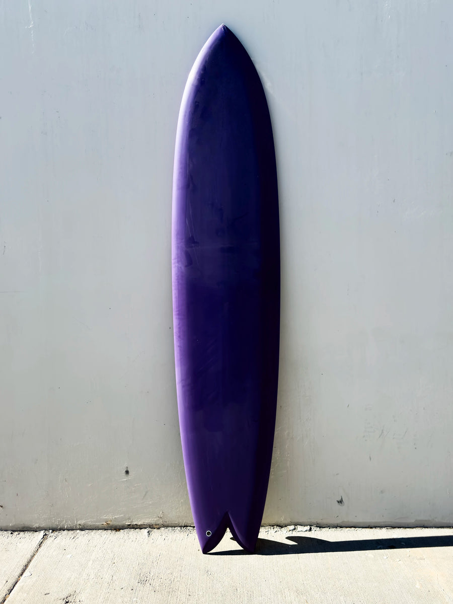 Deepest Reaches | 9’0” Mega Fish Purple Longboard