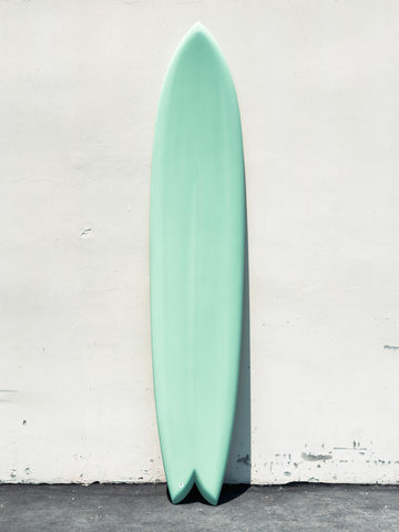 Deepest Reaches | 9’6” Mega Fish Sugared Lime Surfboard - Surf Bored