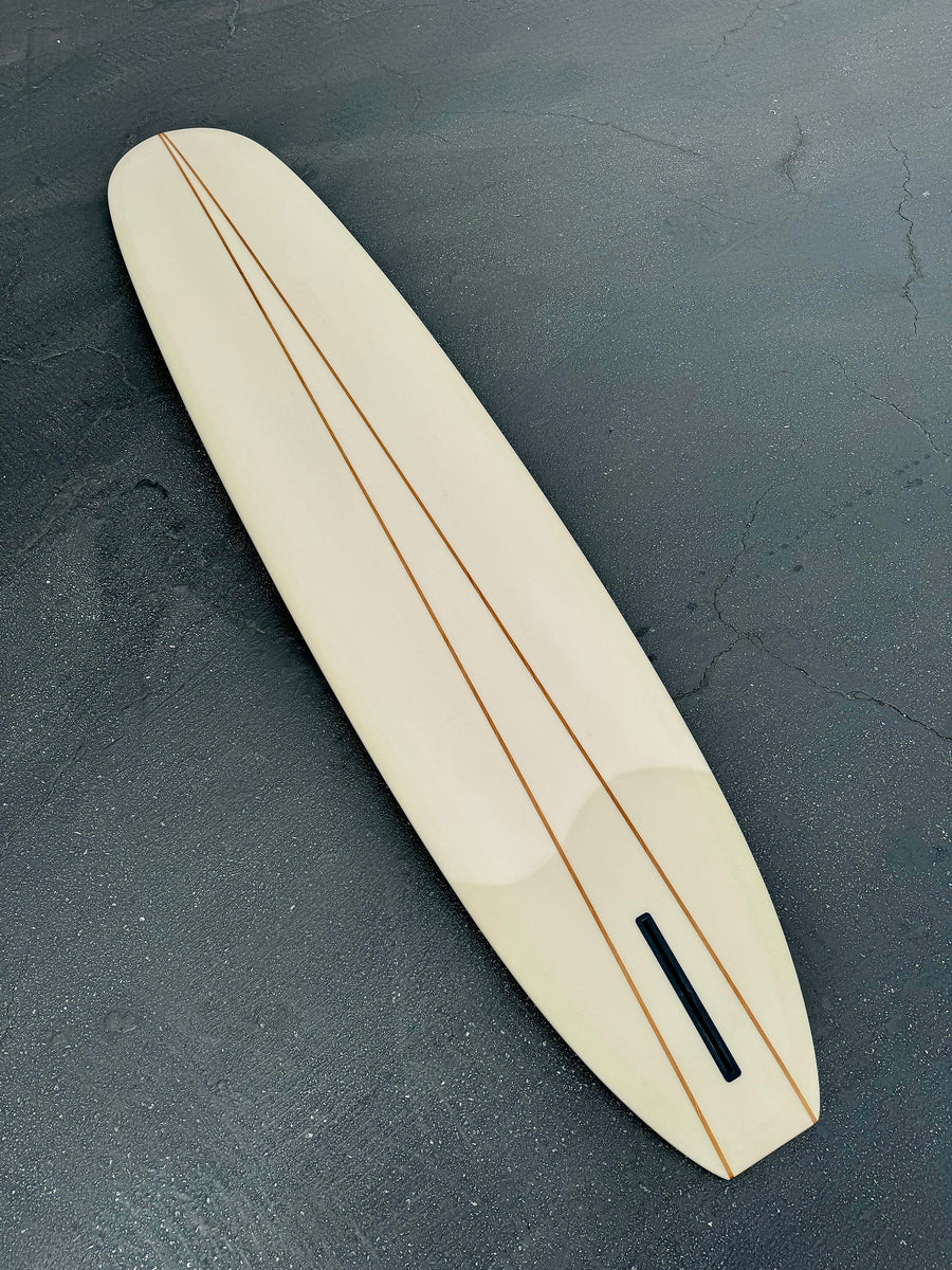 Gato Heroi | 9'6" Californian Cream Beige Longboard - Surf Bored