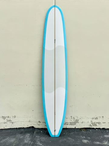 Gato Heroi | 9'7" Playboy Sky Blue Volan Longboard - Surf Bored