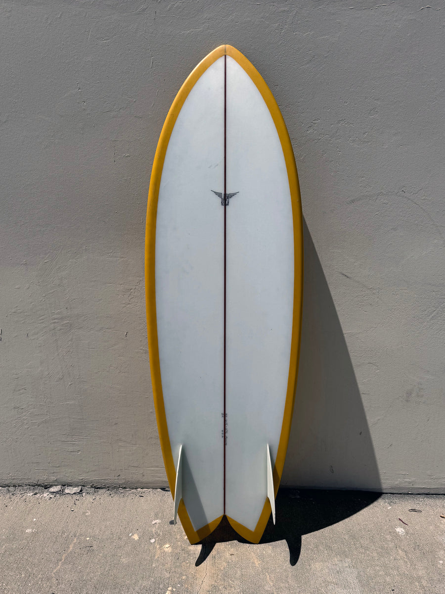 Josh Keogh | 5’6" Monad Harvest Gold Surfboard (BLEM) - Surf Bored