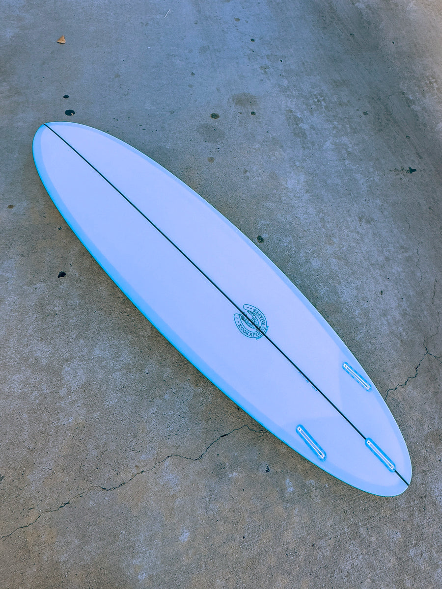 7'8" Thin Twin Blue Tint Surfboard