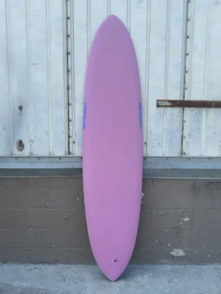 LOVE MACHINE | 7'10" THICK LIZZY - LAVENDER/CLEAR Surfboard