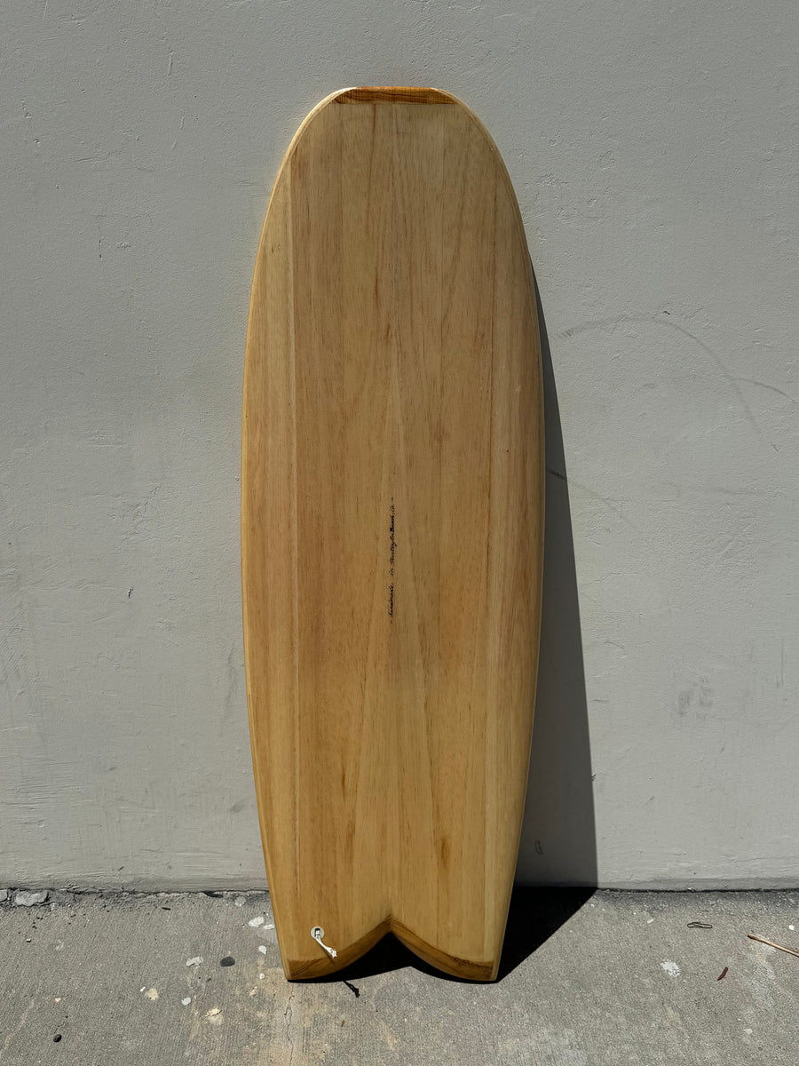 Nine Lights | 5’2" Mini Bob Veneer Surfboard - Surf Bored