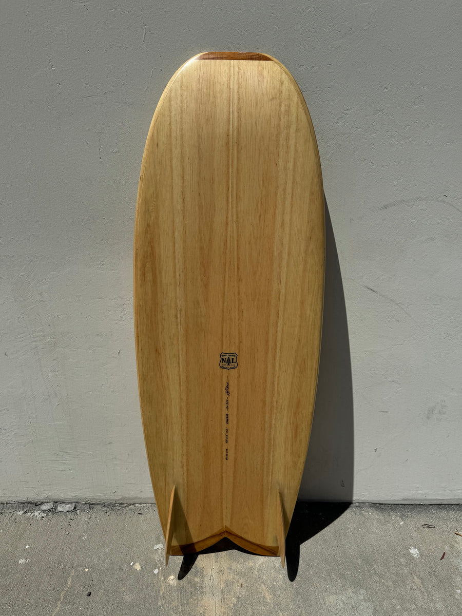 Nine Lights | 5’2" Mini Bob Veneer Surfboard - Surf Bored