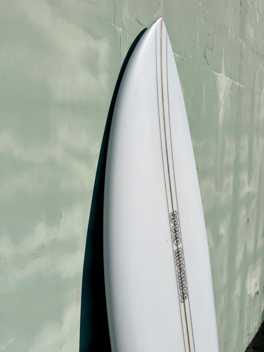 Nuevo Camino | 5’9" Talladega Twin Clear Surfboard - Surf Bored