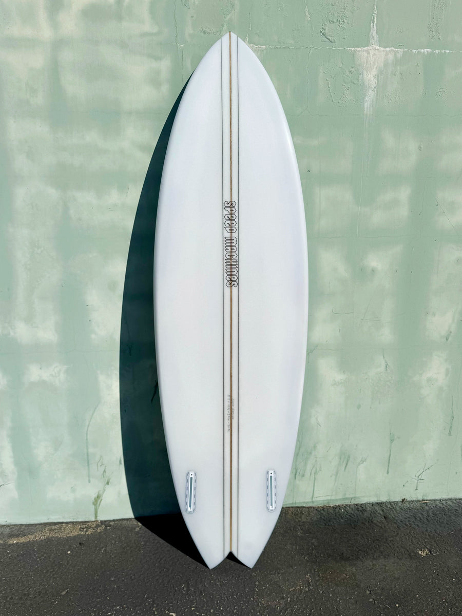 Nuevo Camino | 5’9" Talladega Twin Clear Surfboard - Surf Bored