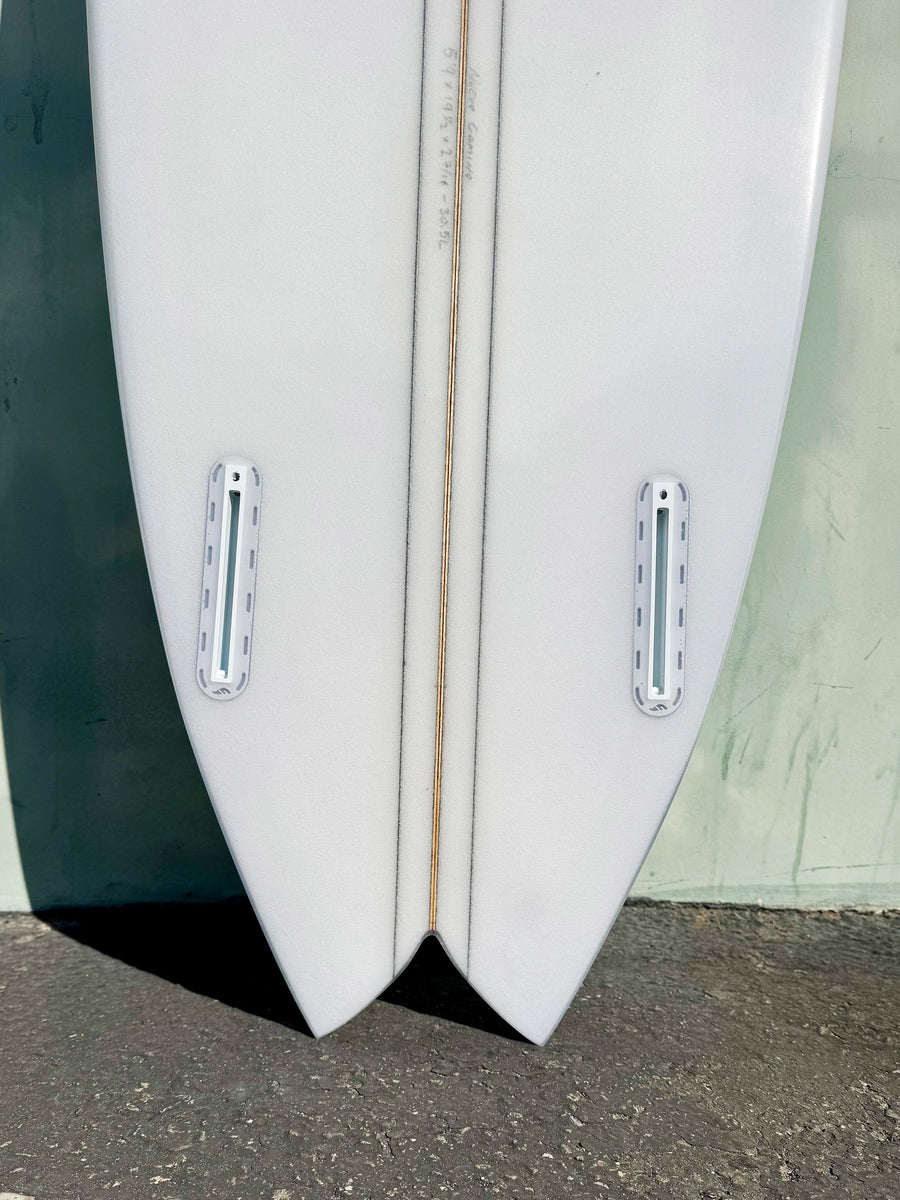 Nuevo Camino | 5’9" Talladega Twin Clear Surfboard - Surf Bored