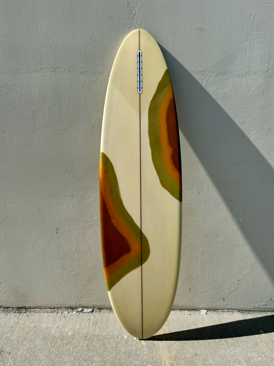 Petal to the Metal | 6’9” Emma Lee Egg Abstract Surfboard