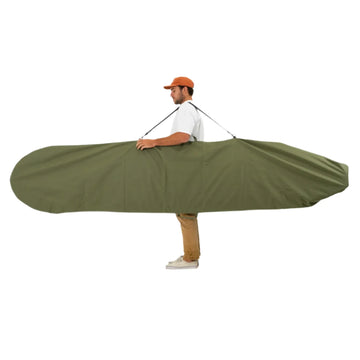 Olive Drab Canvas Surfboard Bag - Surf Bored