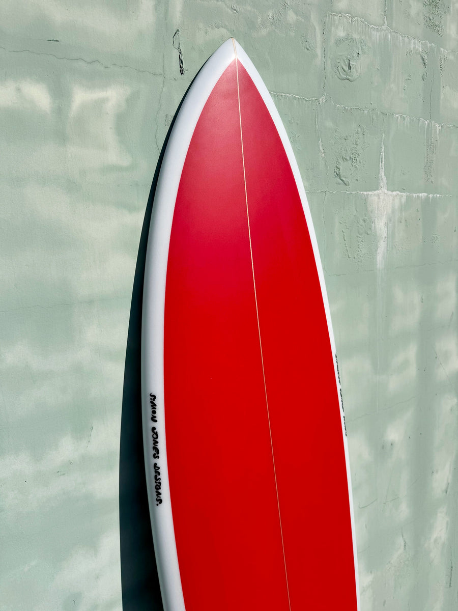 Simon Jones Designs | 6’6” Little Wing Red Surfboard