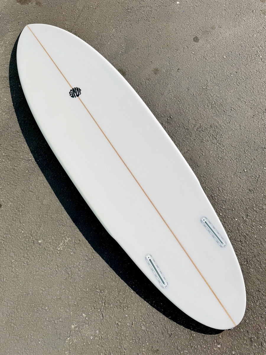 Simon Jones Designs | 6’6” Little Wing Red Surfboard