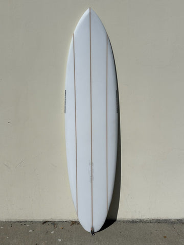 Simon Jones Designs | 6’8” Fiji Triple Stringer Clear Surfboard