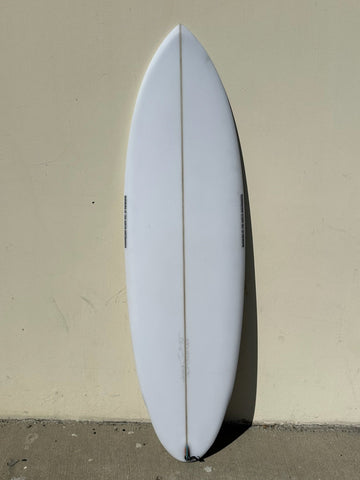 Simon Jones Designs | 5’8” Fiji Triple Stringer Clear Surfboard