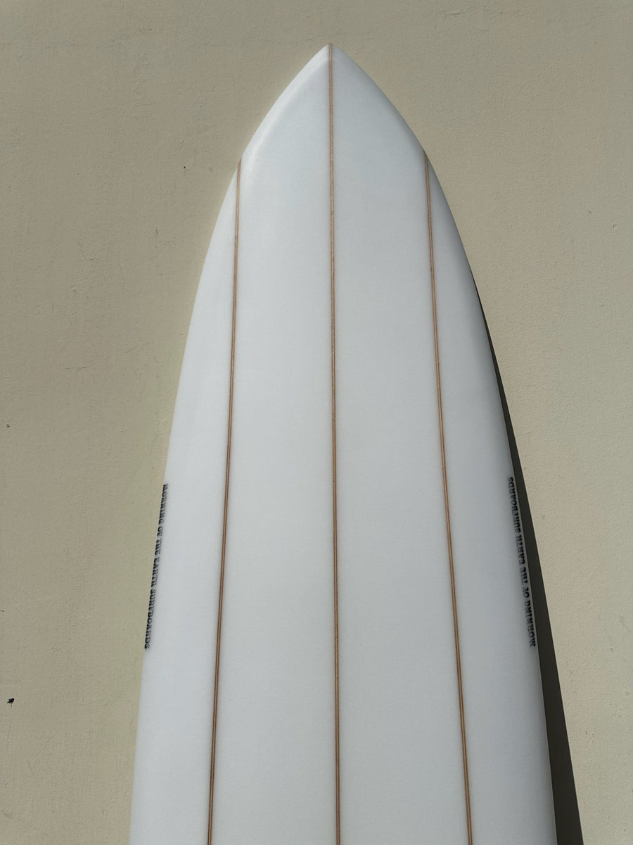 Simon Jones Designs | 6’10” Fiji Triple Stringer Clear Surfboard