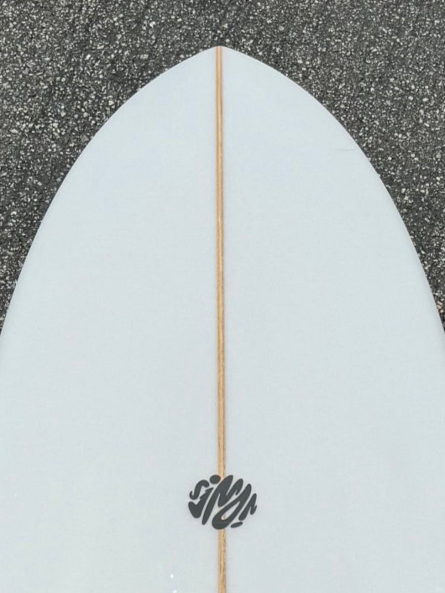 Simon Jones Designs | 6’6” Fiji Clear Surfboard