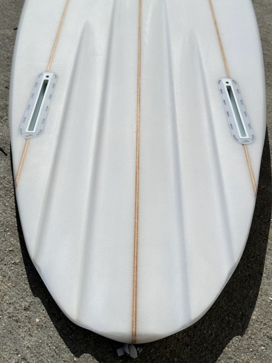 Simon Jones Designs | 6’8” Fiji Triple Stringer Clear Surfboard