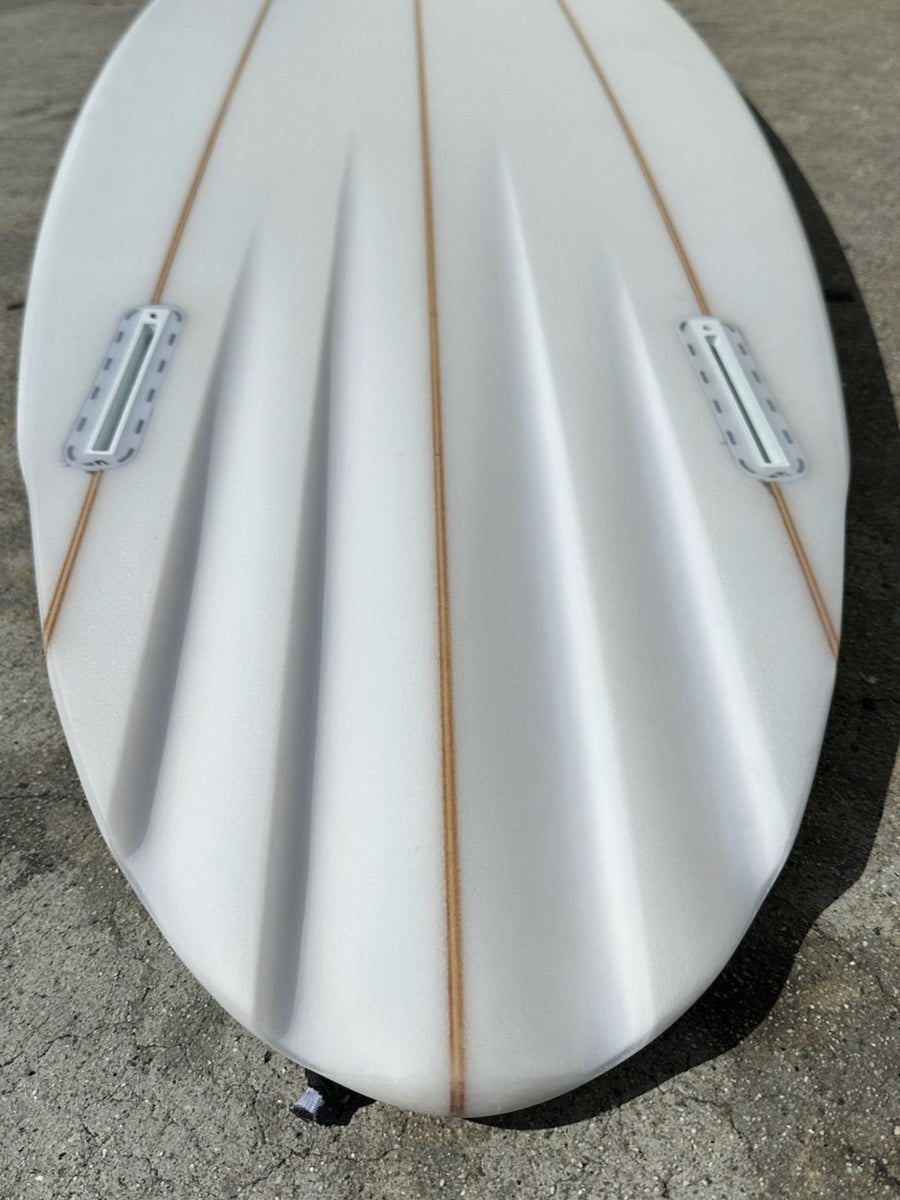 Simon Jones Designs | 7’0" Fiji Triple Stringer Clear Surfboard