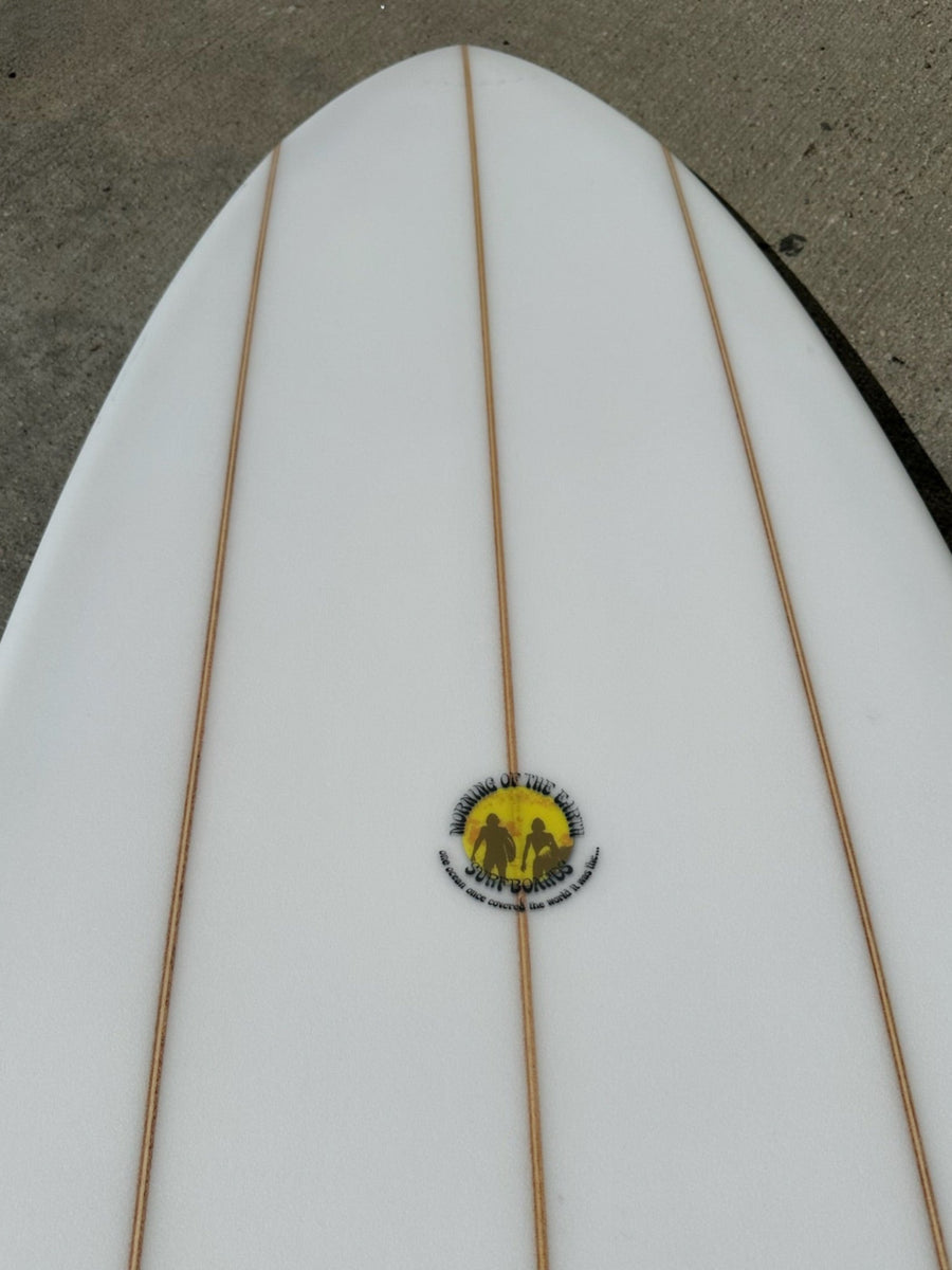 Simon Jones Designs | 7’0" Fiji Triple Stringer Clear Surfboard