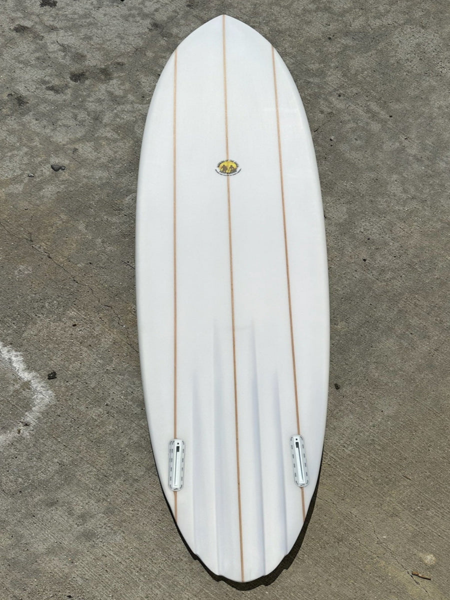 Simon Jones Designs | 6’10” Fiji Triple Stringer Clear Surfboard