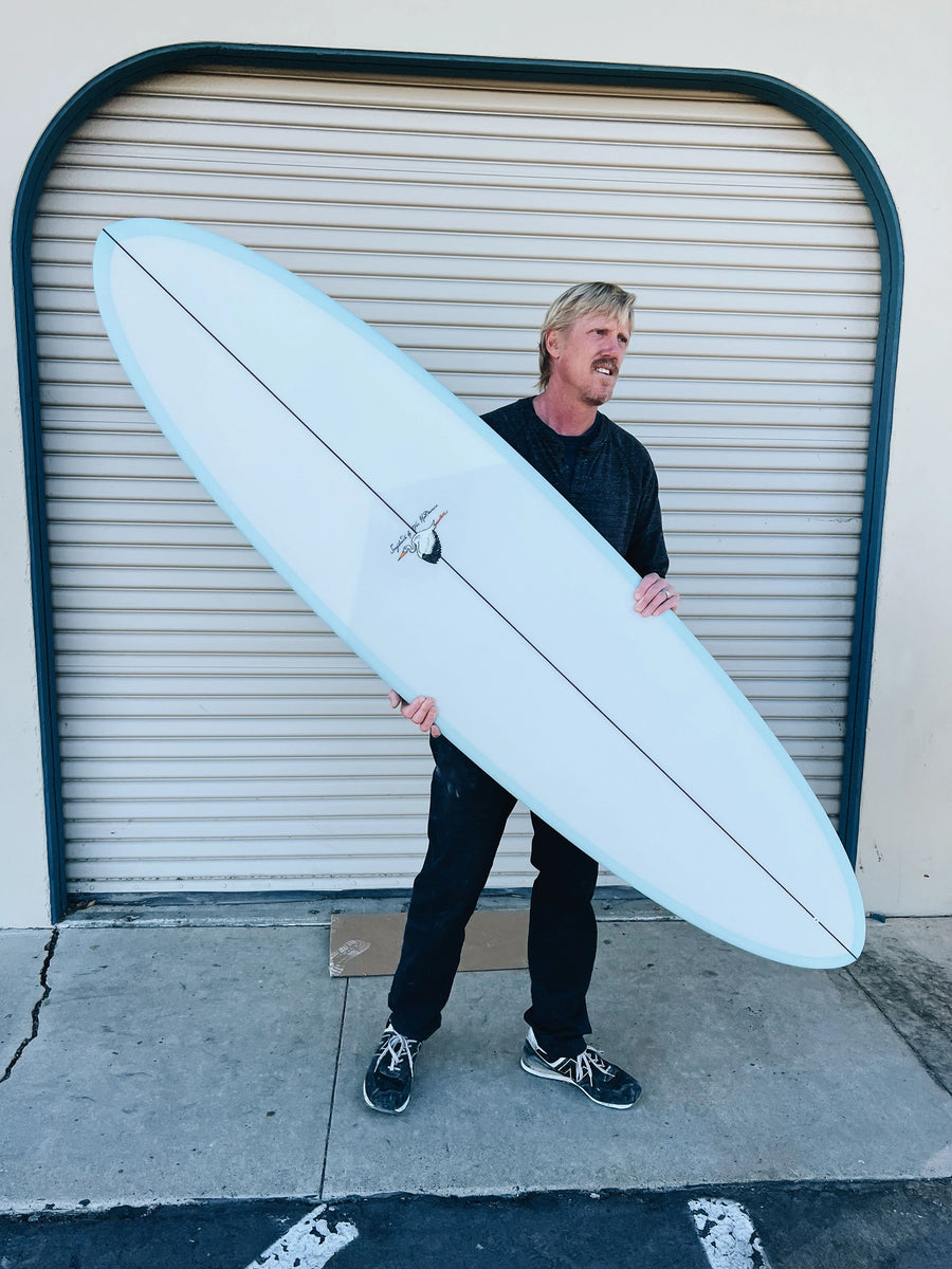 WESTON Surfboards //  7'2" B Egg // Sky Blue Surfboard