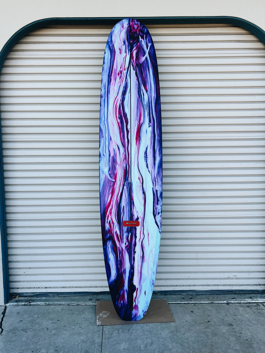 WESTON Surfboards //  9'2" Axis Blend //  Berry Swirl Longboard