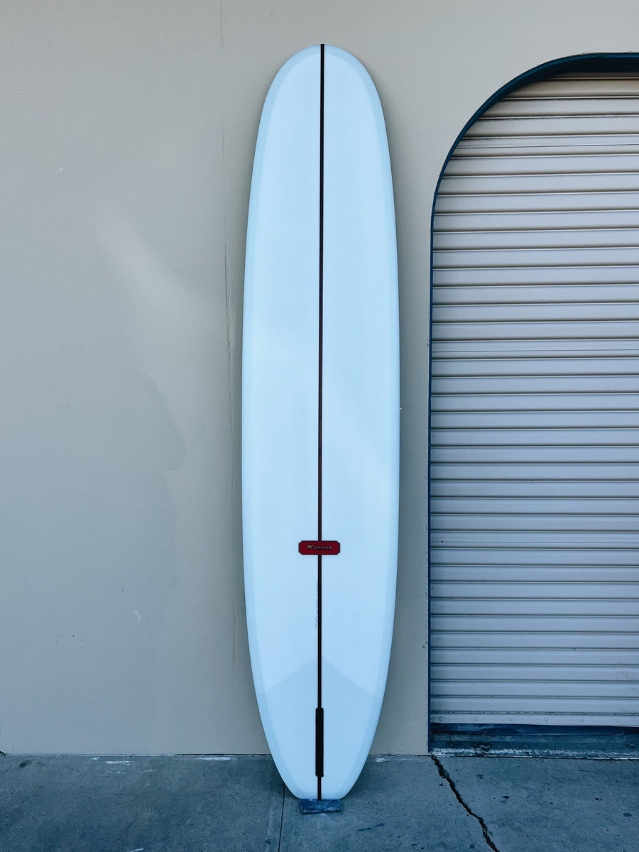 WESTON Surfboards // 9'4'' Rountail Axis // Ice Blue Surfboard - Surf Bored