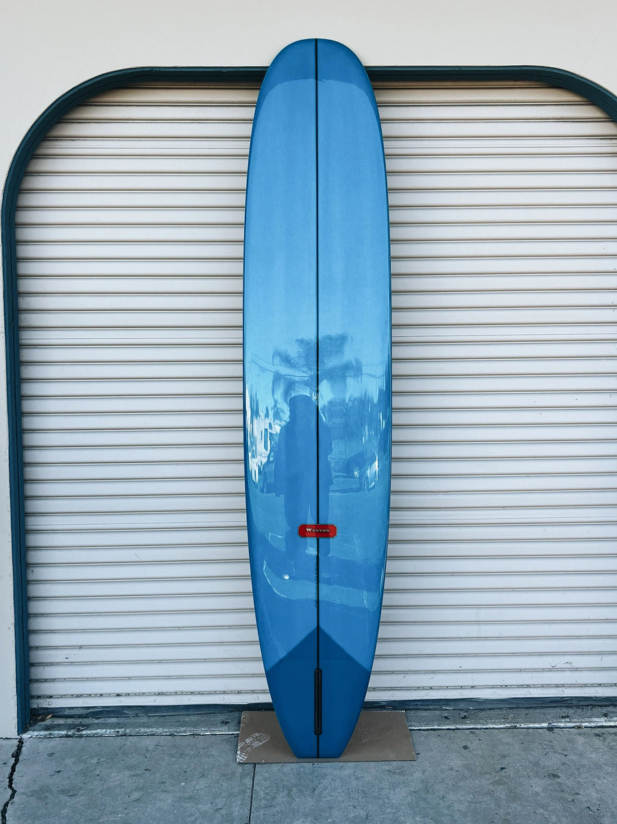 WESTON Surfboards // 9'6" Flying Burrito // Blue Surfboard