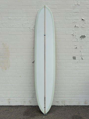 Woodin Surfboards | 9’6” Cheater Club Olive Oil Dip Longboard