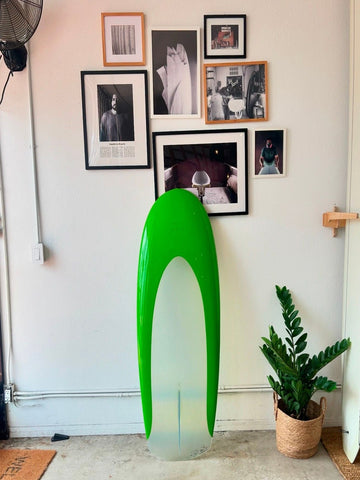 Woodin Surfboards | 5’0" GG Spoon Lemon Lime Kneeboard