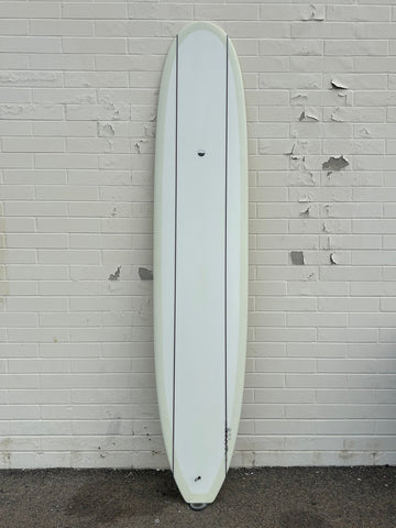 Woodin Surfboards | 9’6” One Love in Light Cream Longboard