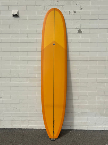 Woodin Surfboards | 9’4" One Love Orange Longboard