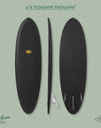 6'4" R-Series | Pleasant Pheasant Soft Top Surfboard